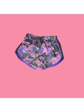 Women’s Nike Dri‑Fit Tempo Running Shorts Purple Camo BV2969‑550 M NWT